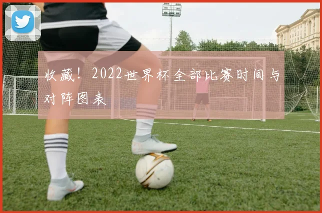 收藏！2022世界杯全部比赛时间与对阵图表